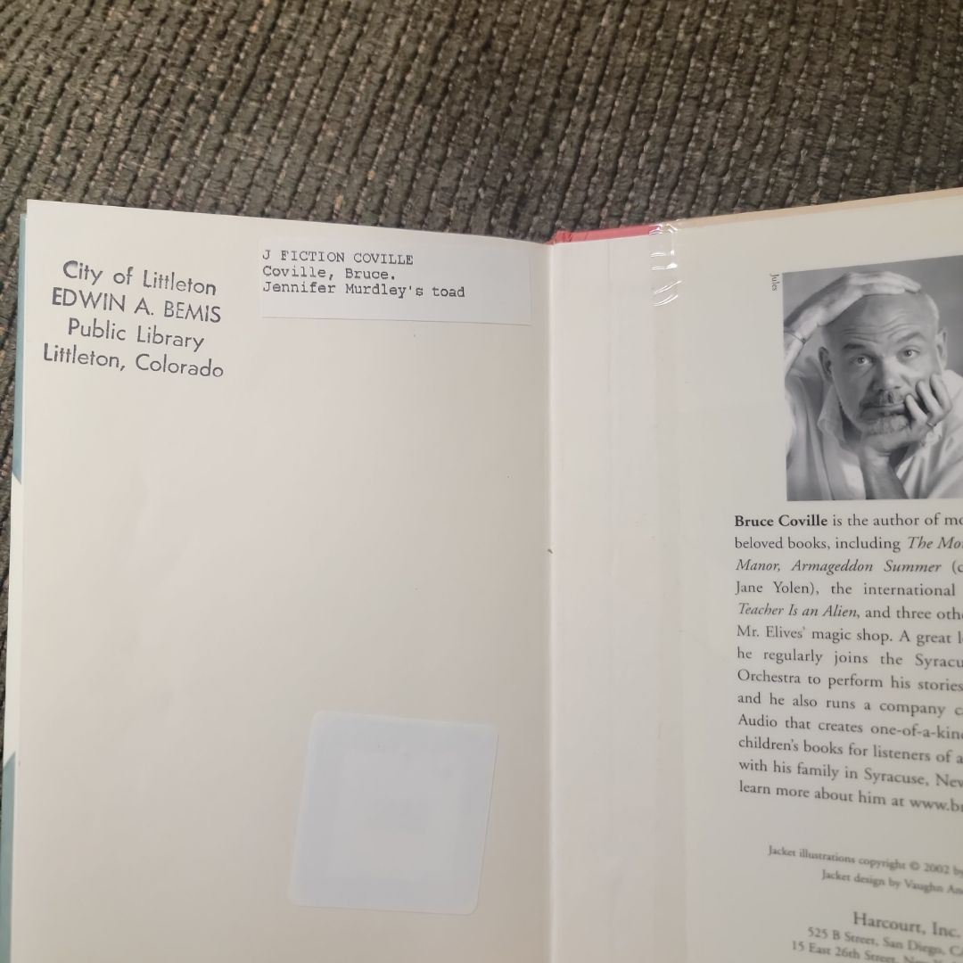 Jennifer Murdley's Toad