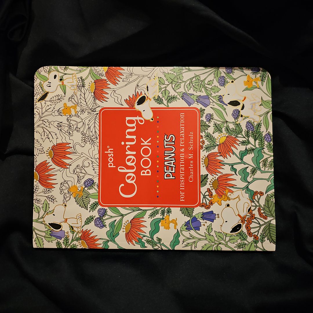 Posh Adult Coloring Book: Peanuts for Inspiration and Relaxation