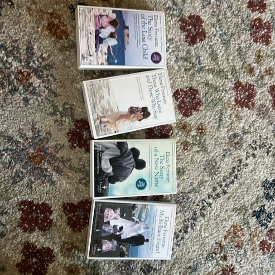 The Neapolitan Novels Boxed Set by Elena Ferrante; Ann Goldstein ...