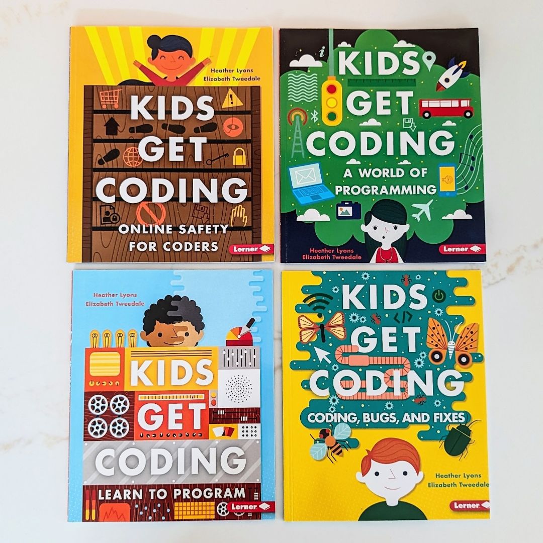 Kids Get Coding Bundle of 4 Books