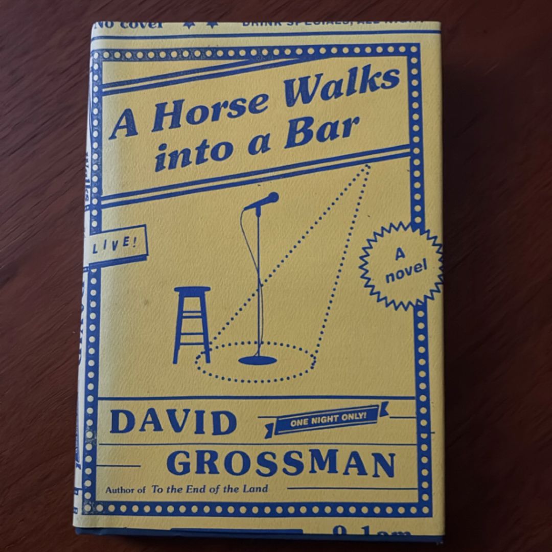 A Horse Walks into a Bar