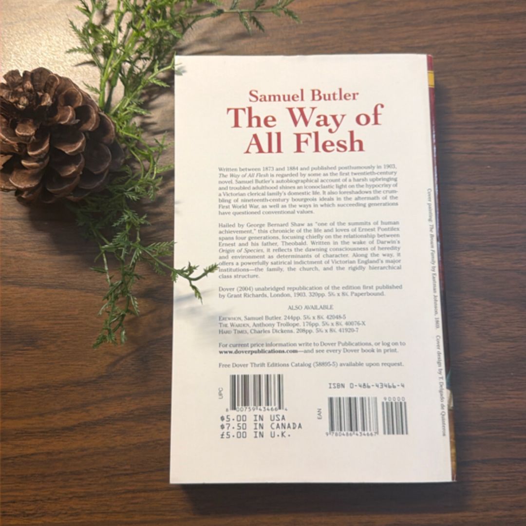 The Way of All Flesh by Samuel Butler