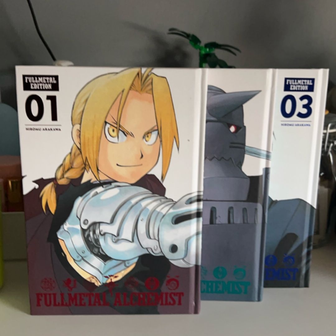 Fullmetal Alchemist: Fullmetal Edition, Vol. 1-3