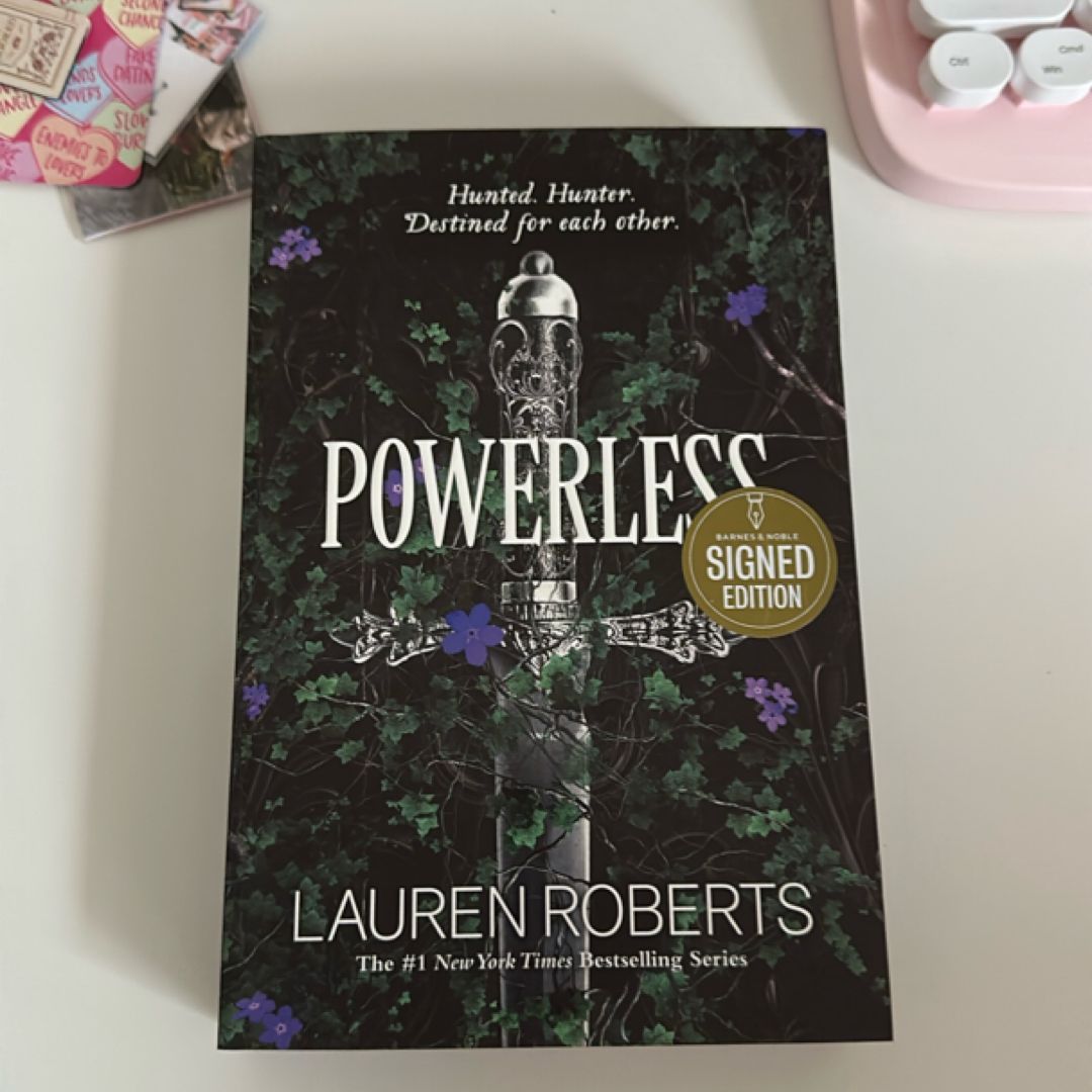 Powerless Signed edition ( special edition Sprayed edges) 