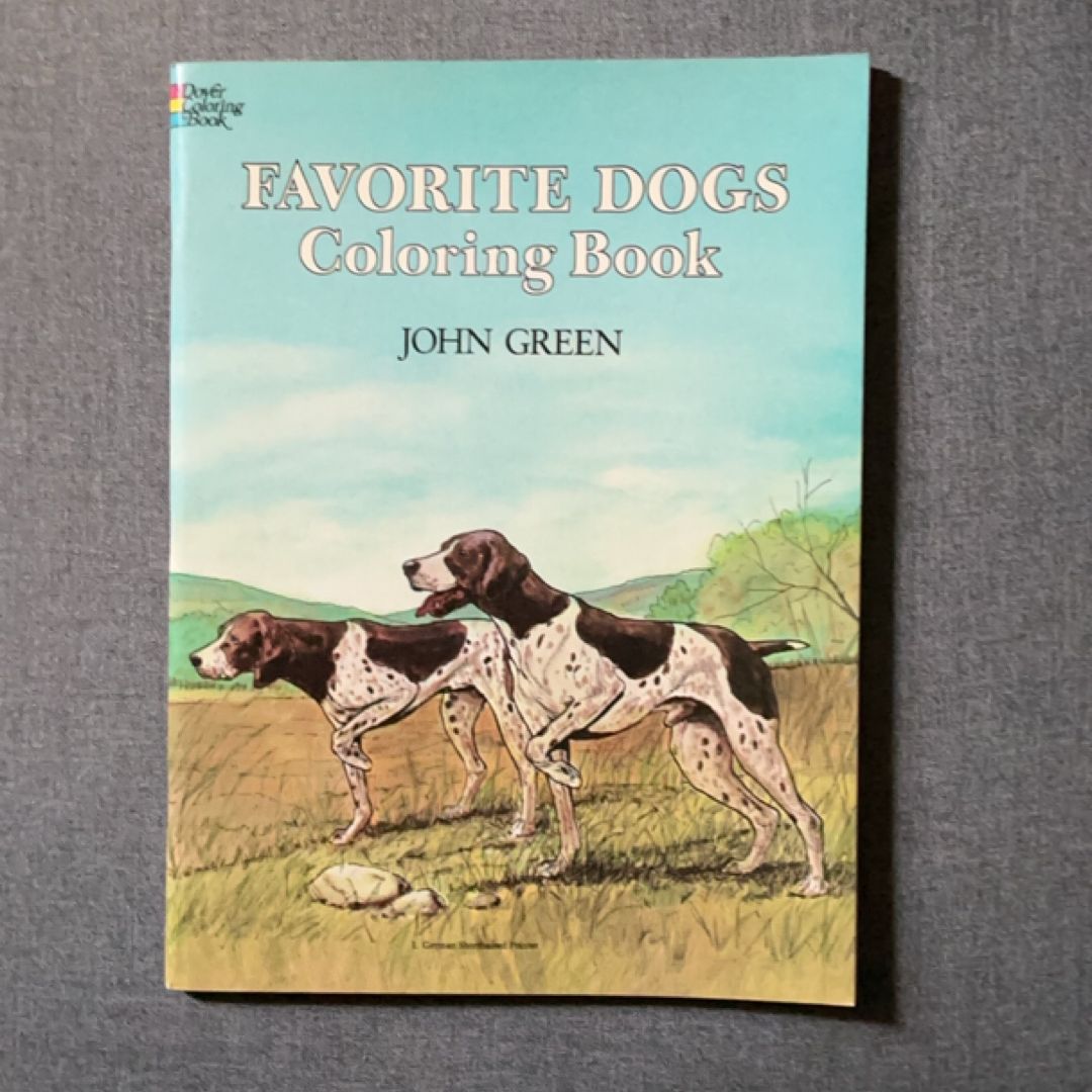 Favorite Dogs Coloring Book
