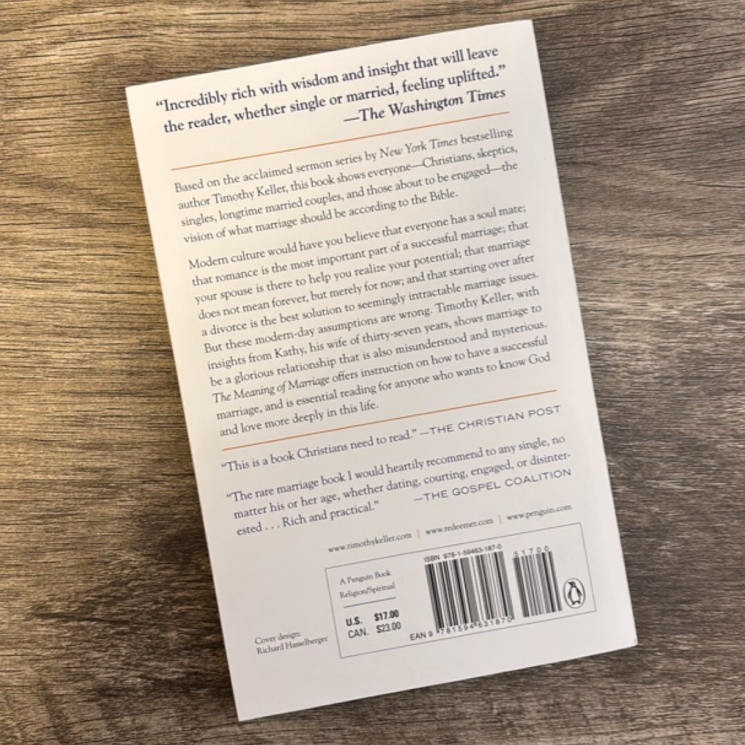 The Meaning of Marriage