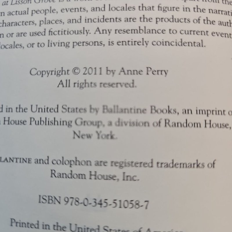 Treason at Lisson Grove