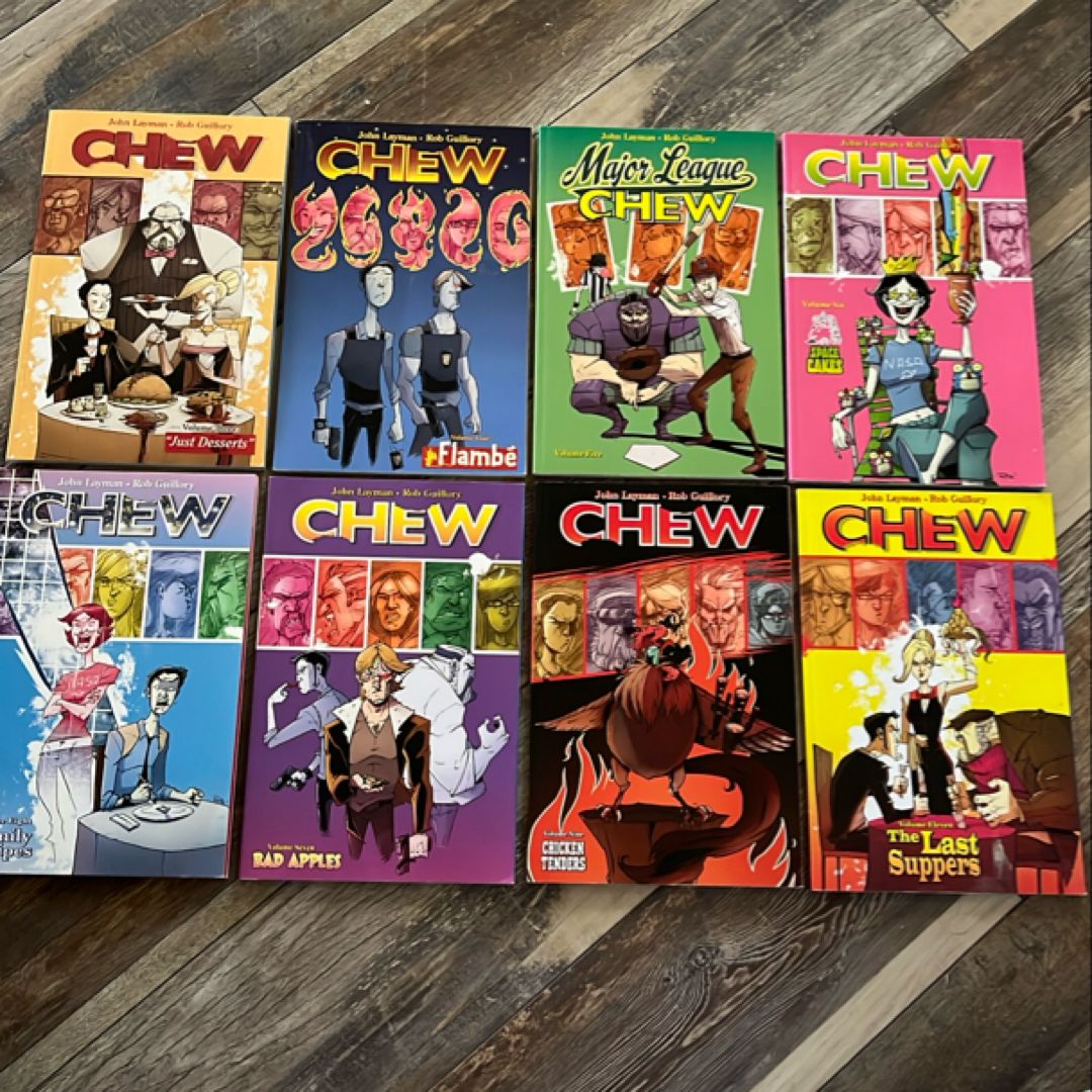 Chew Comic Books/ Graphic Novels - 8 in All