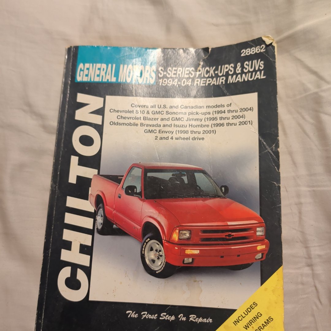 CH GMotors S Series Pick Ups SUV 1994-04