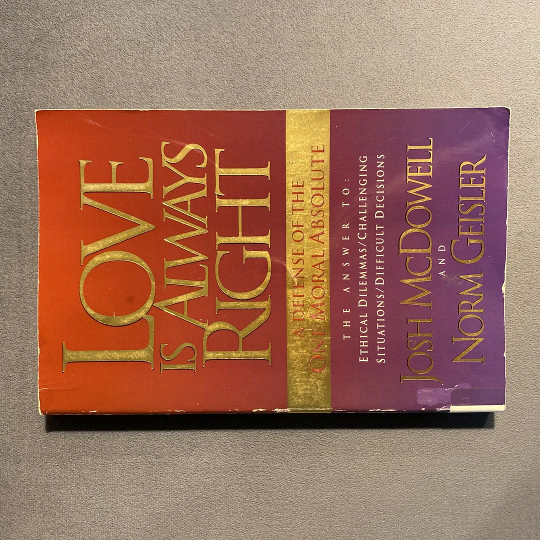 Love Is Always Right