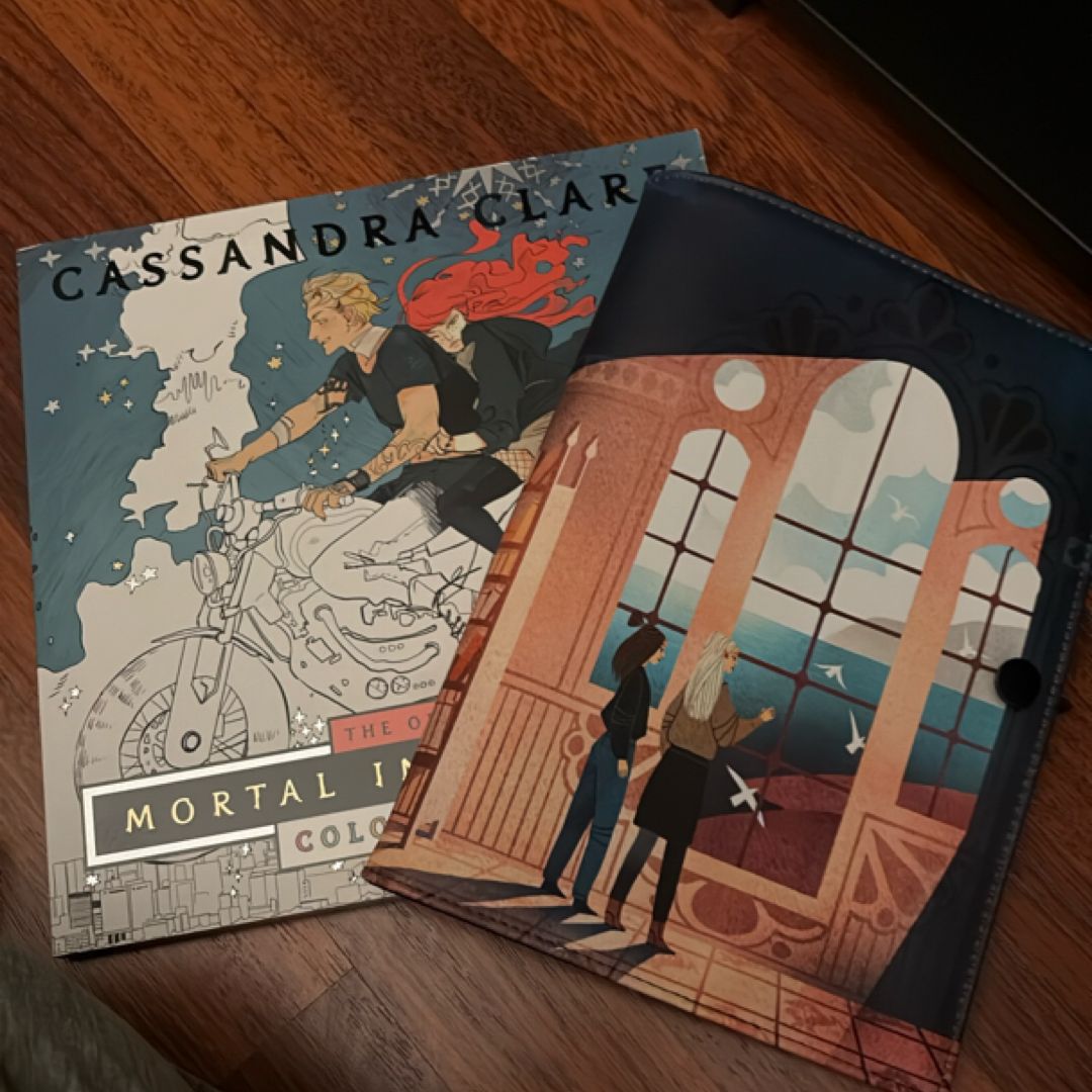 The Official Mortal Instruments Coloring Book & Illumicrate Booksleeve