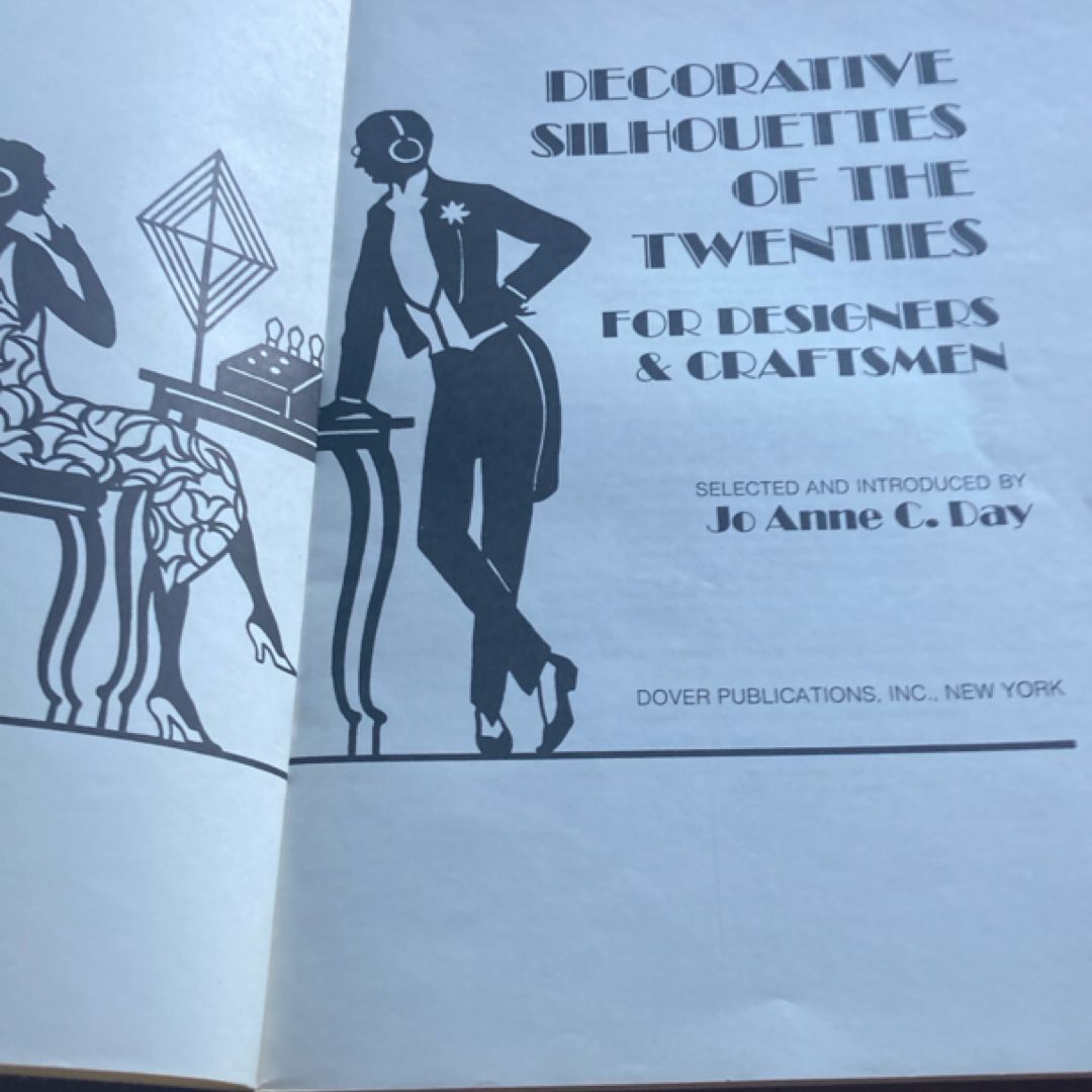 Decorative Silhouettes of the Twenties for Designers and Craftsmen
