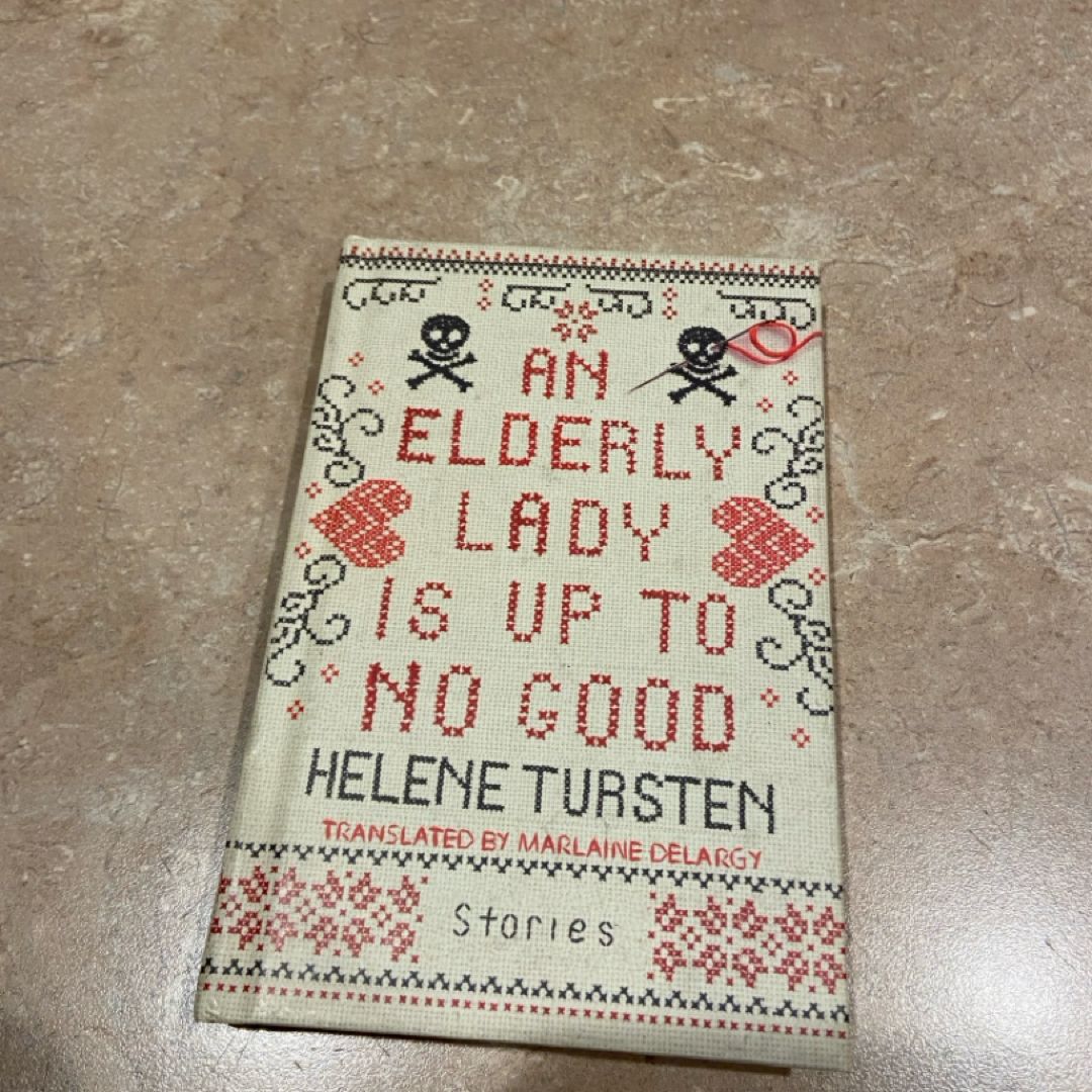 An Elderly Lady Is up to No Good