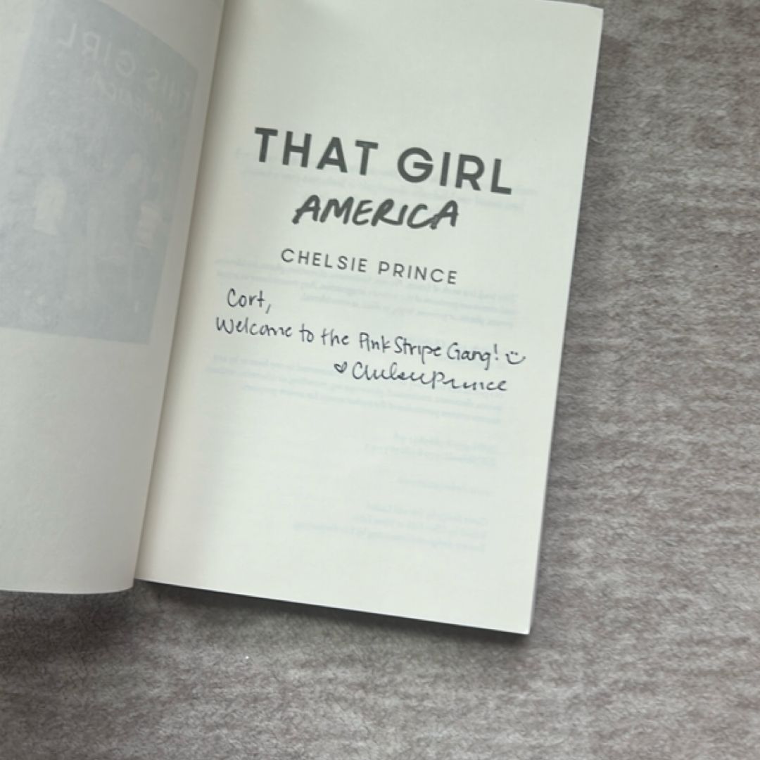That Girl America by Chelsie Prince