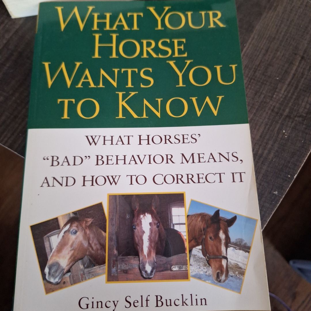 What Your Horse Wants You to Know