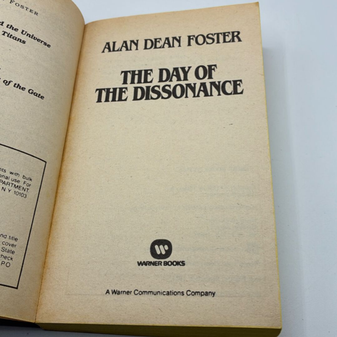 The Day of the Dissonance (1984)