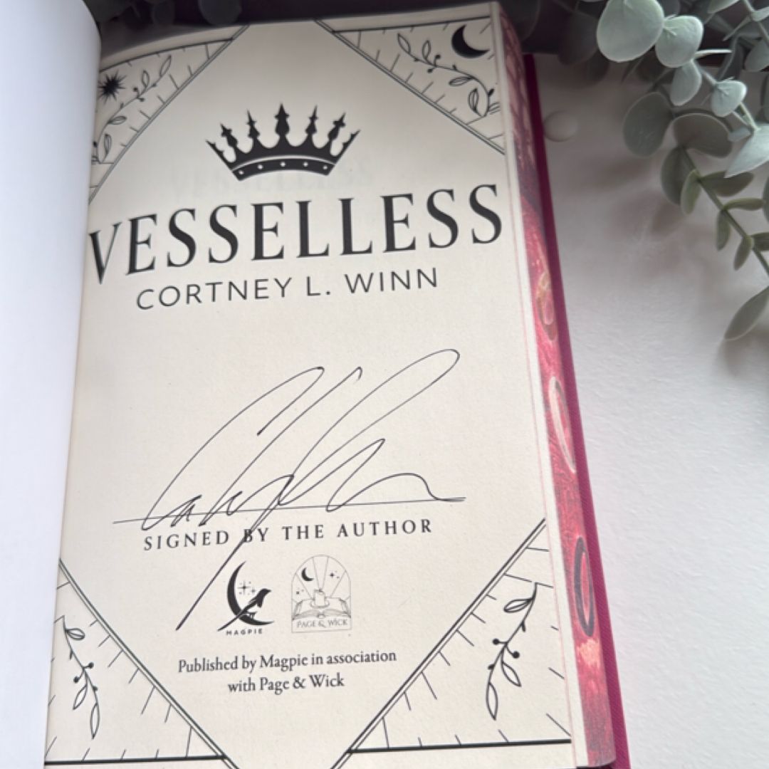 Vesselless *Page and Wick Signed Special Edition*