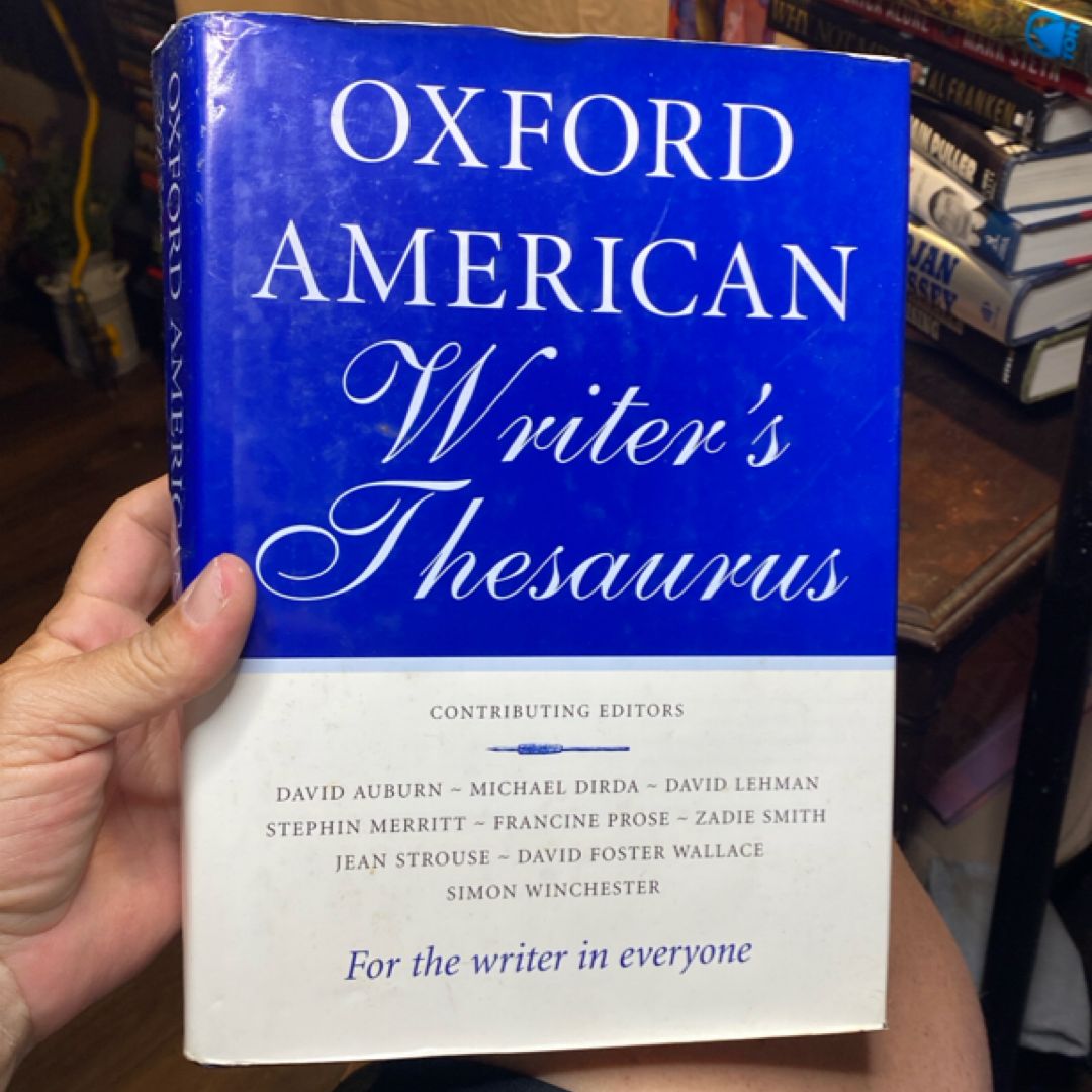 Oxford American Writer's Thesaurus