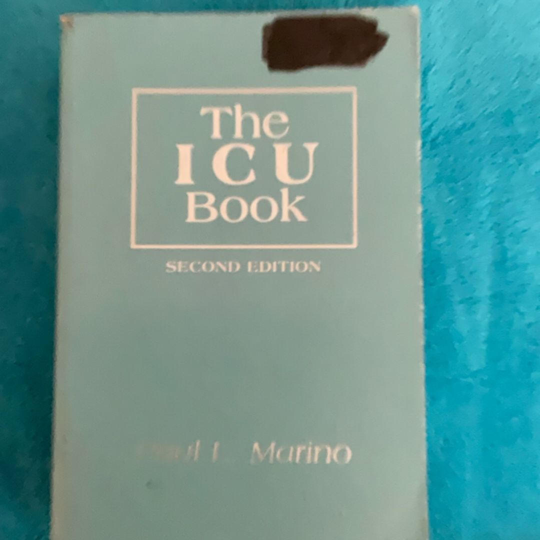 The ICU Book by Paul L. Marino, Kenneth M. Sutin