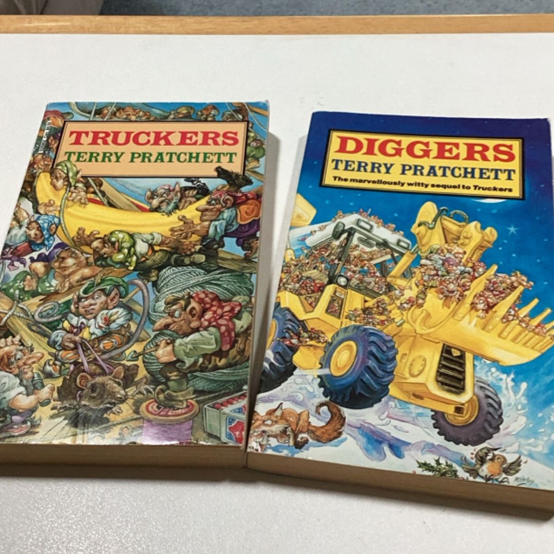 Pratchett lot of 2 Diggers Truckers