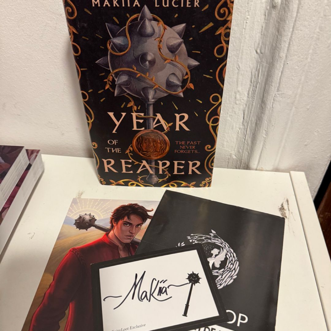 Fairyloot Year of the Reaper SIGNED