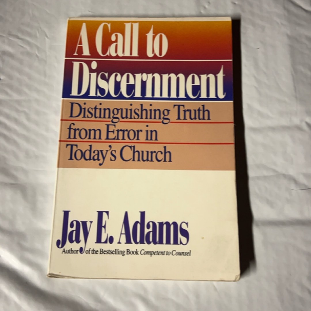 A Call to Discernment