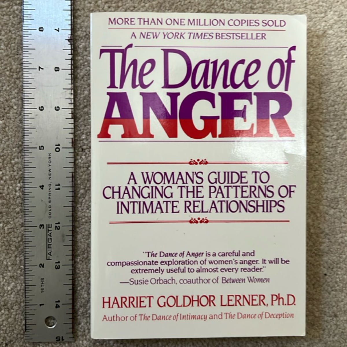 The Dance of Anger by Harriet G. Lerner