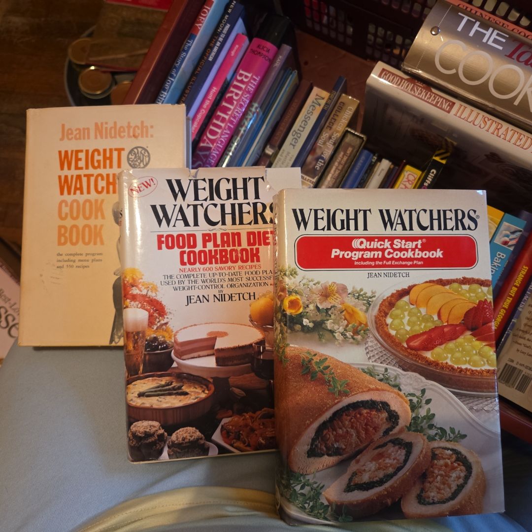 Lot of 3 Weight Watcher Cookbooks
