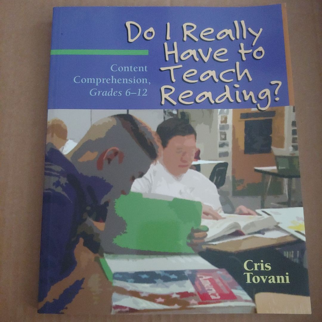 Do I Really Have to Teach Reading?