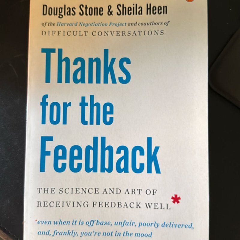 Thanks for the Feedback