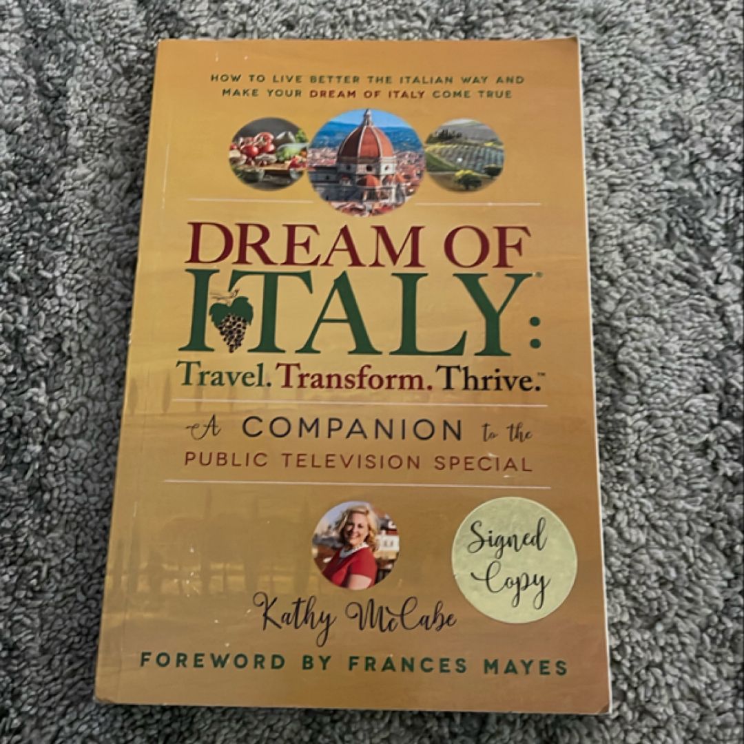 Dream of Italy: Travel. Transform. Thrive
