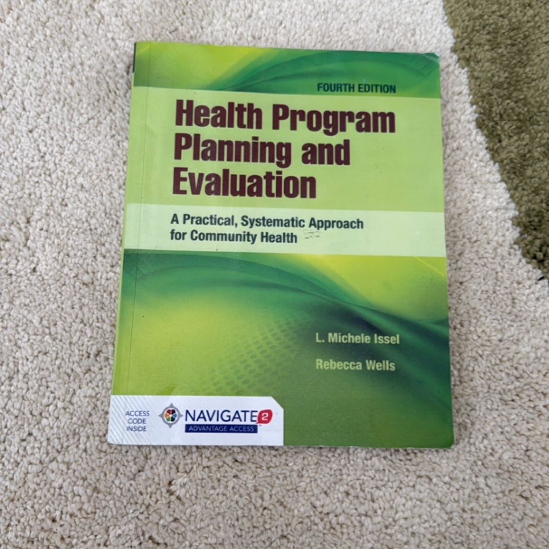Health Program Planning and Evaluation