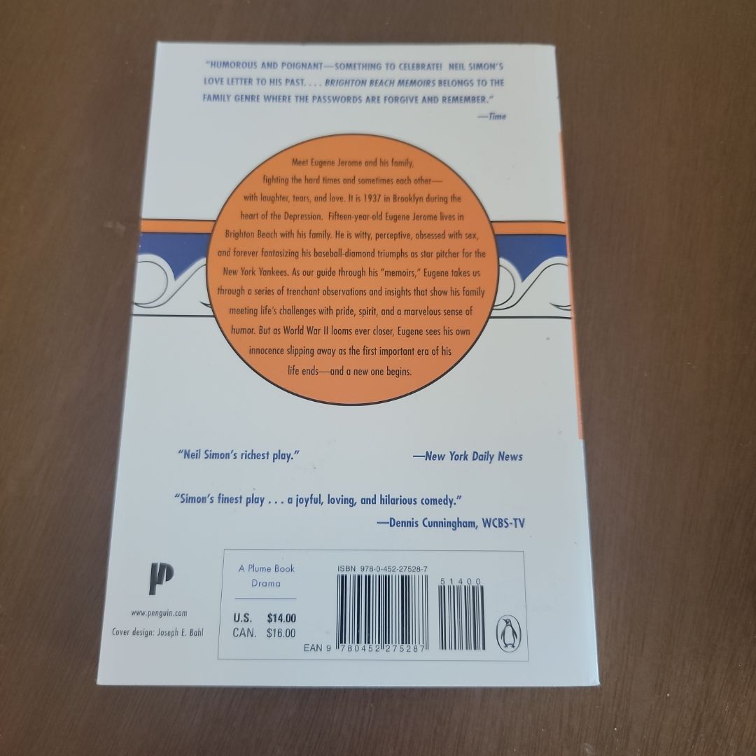 Brighton Beach Memoirs