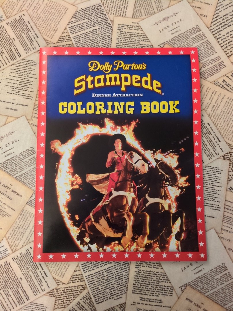 Dolly Parton's Stampede Dinner Attraction Coloring Book