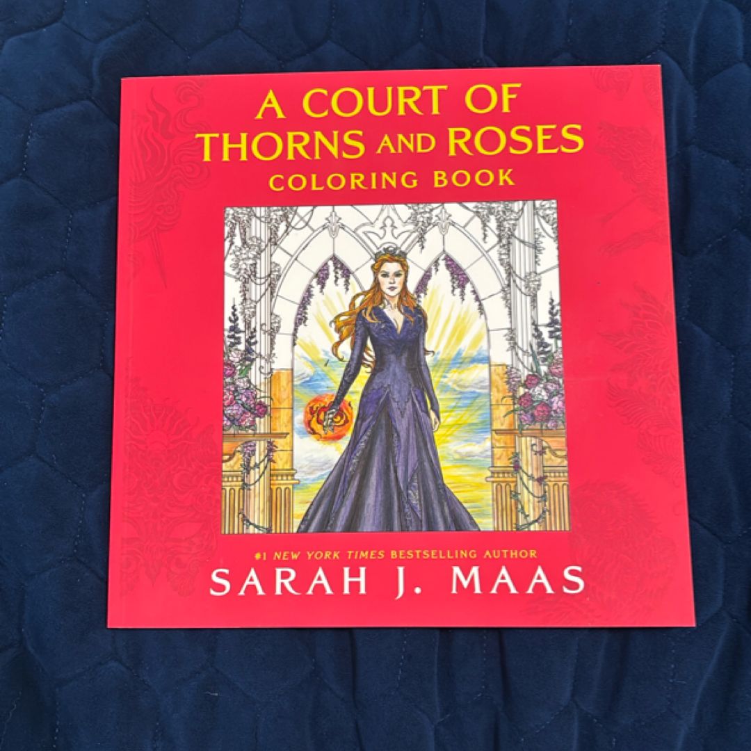 A Court of Thorns and Roses Coloring Book