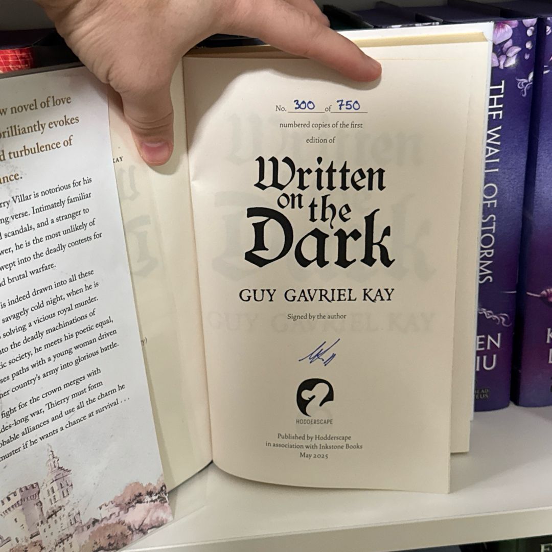 Written on the Dark