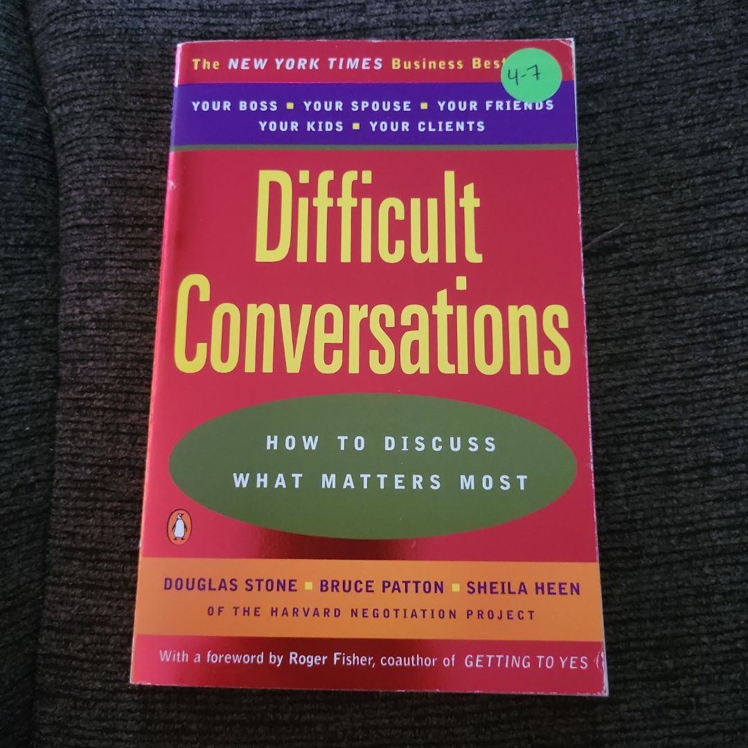 Difficult Conversations