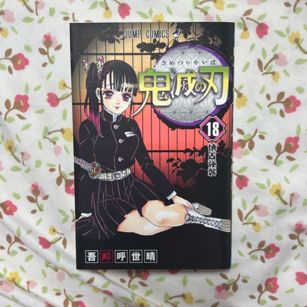 Kimetsu no Yaiba Vol. 18 (Japanese edition)