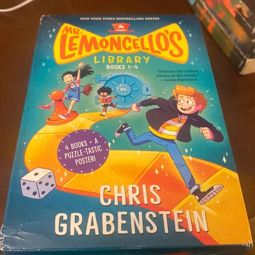 Mr. Lemoncello's Library Books 1-4 (Boxed Set)