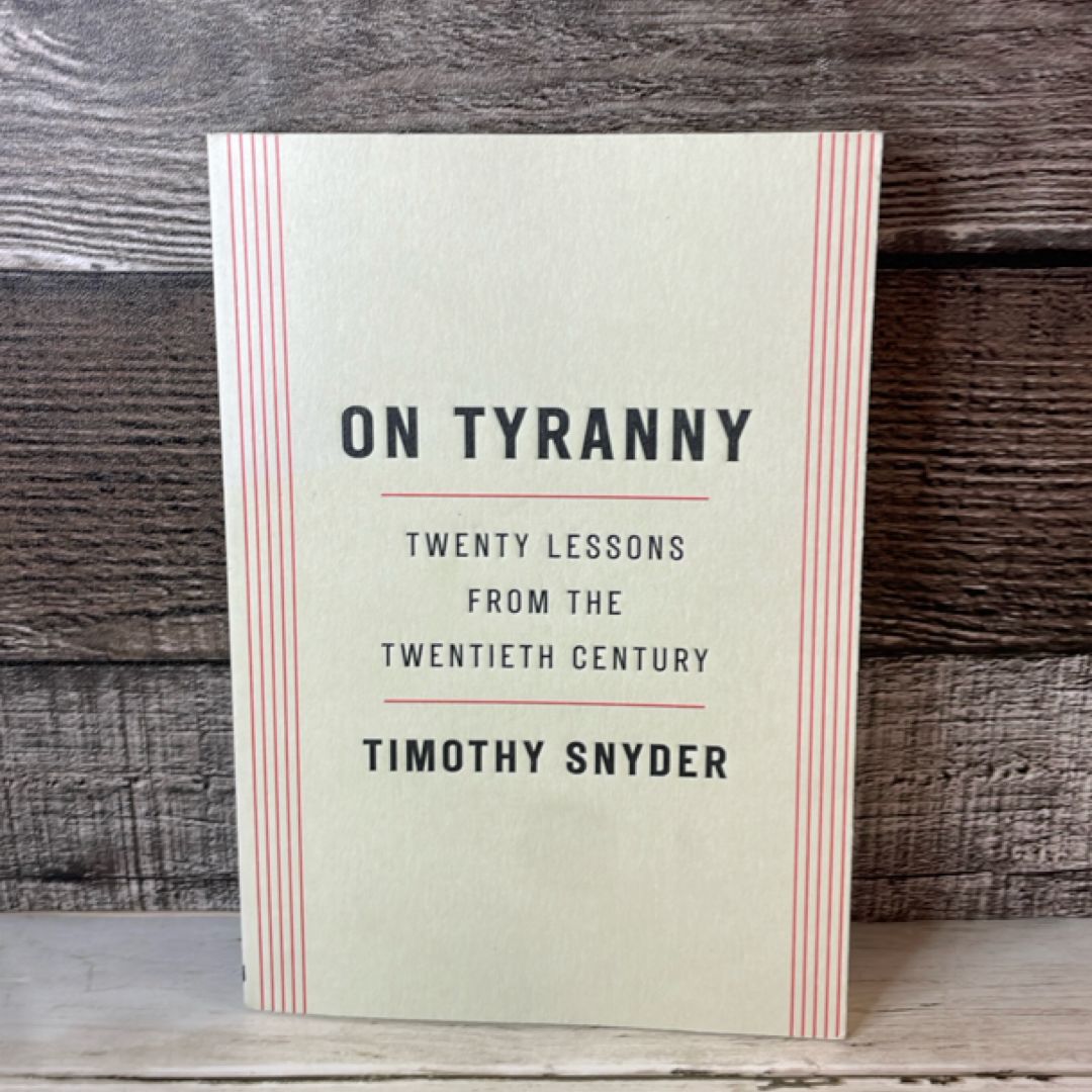 On Tyranny