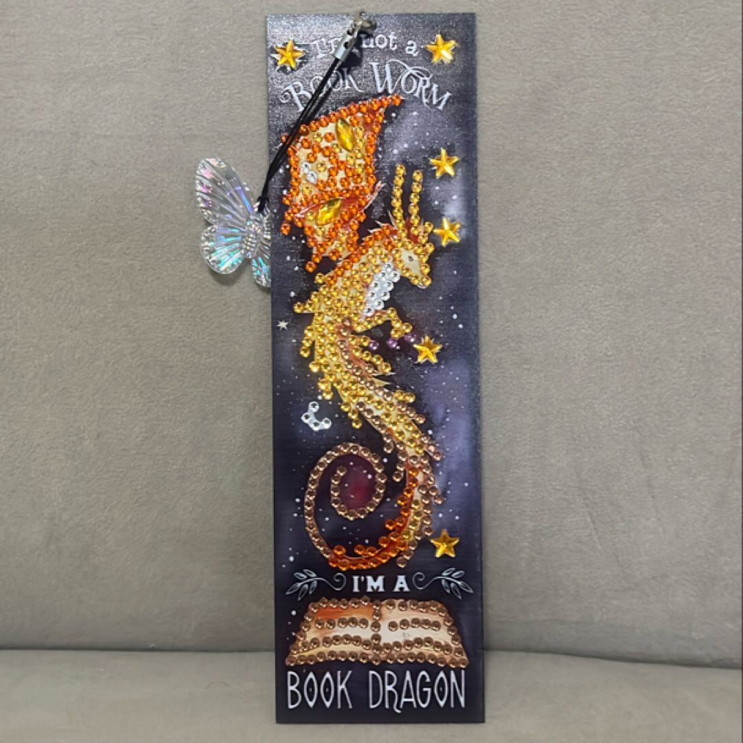 Book Dragon Bookmark