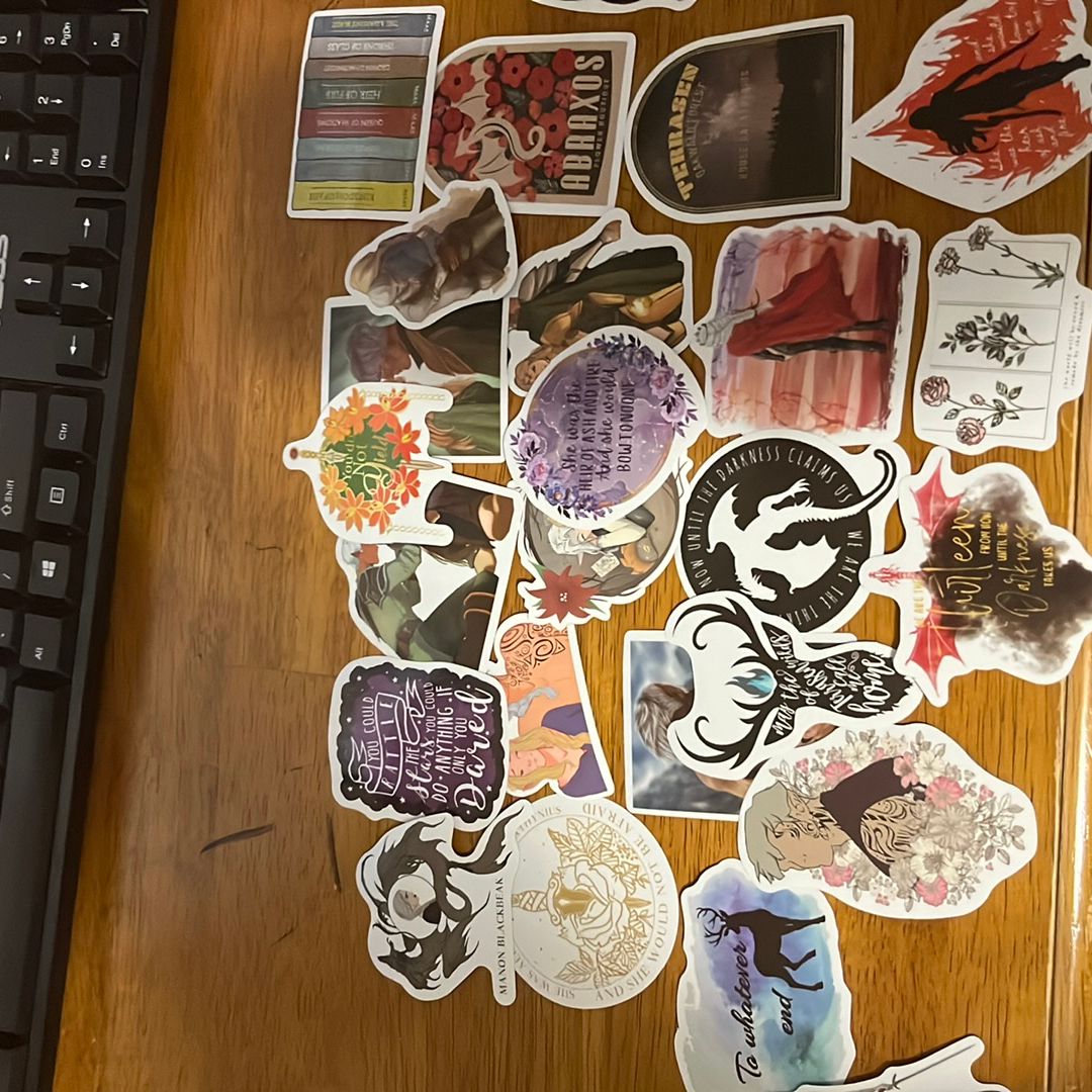 Throne of Glass Stickers