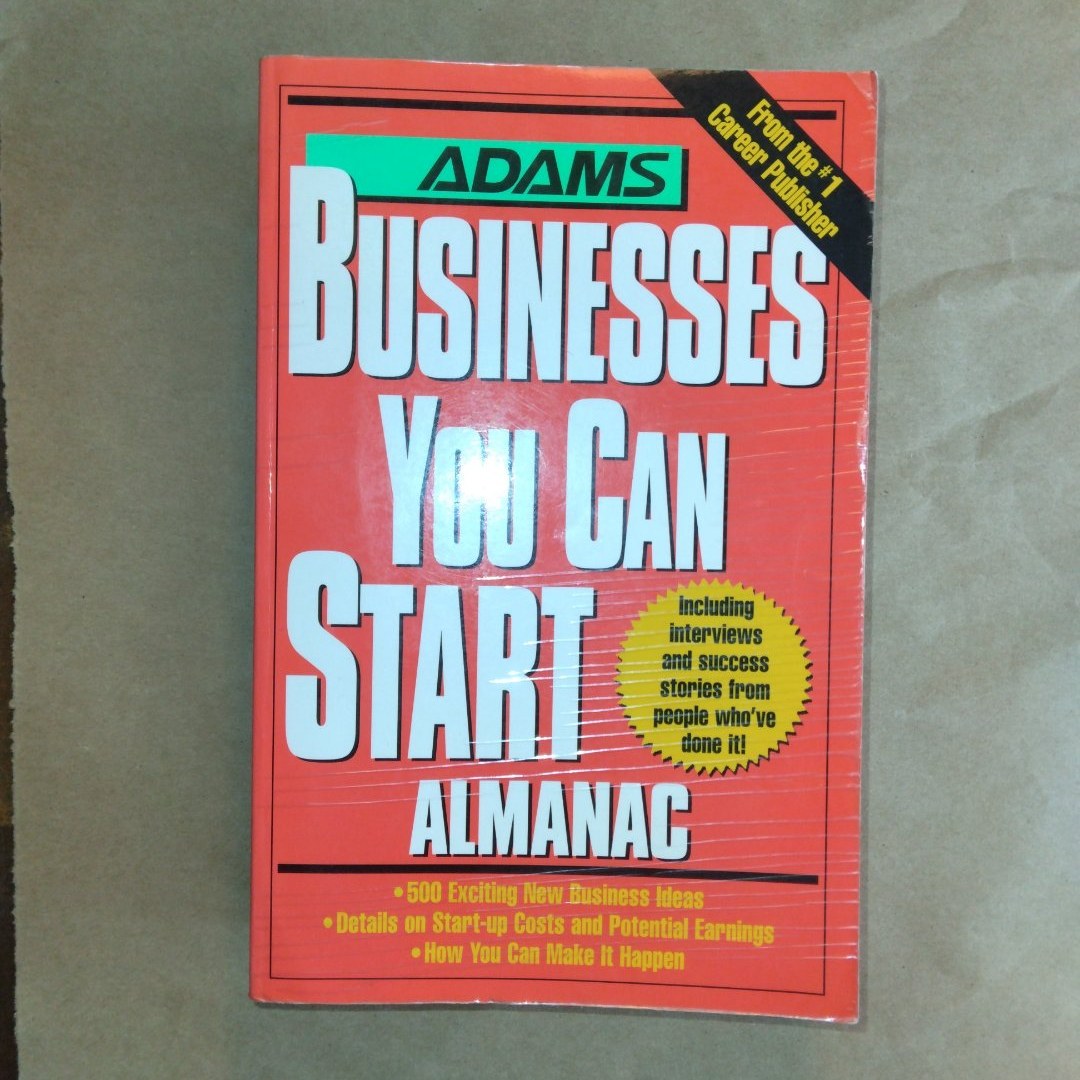 Businesses You Can Start Almanac