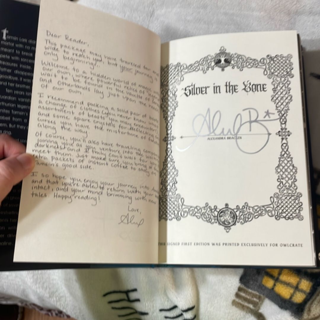 Owlcrate Silver in the Bone & The mirror of Beasts