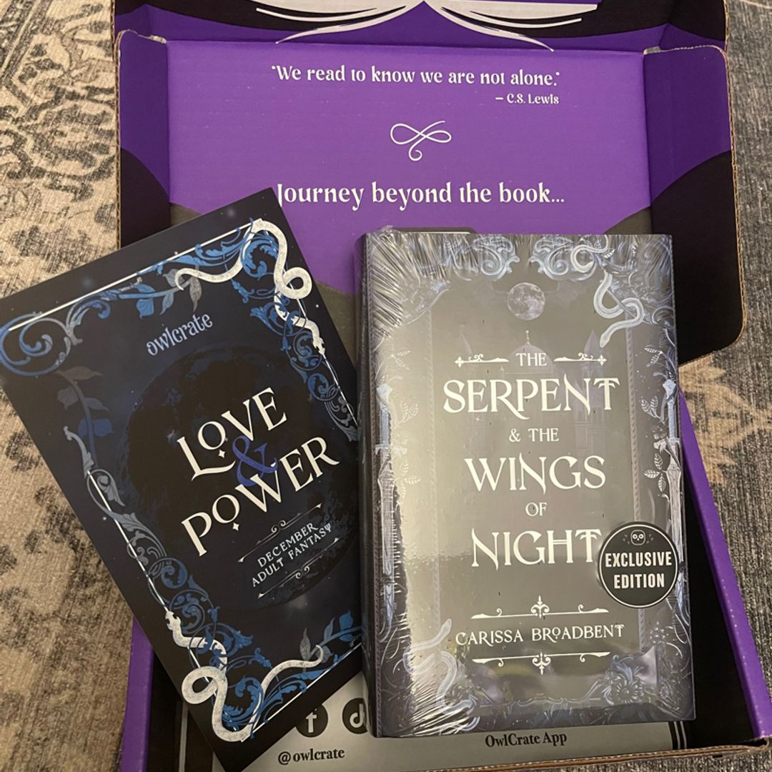 The Serpent and The Wings of Night - Owlcrate sealed 
