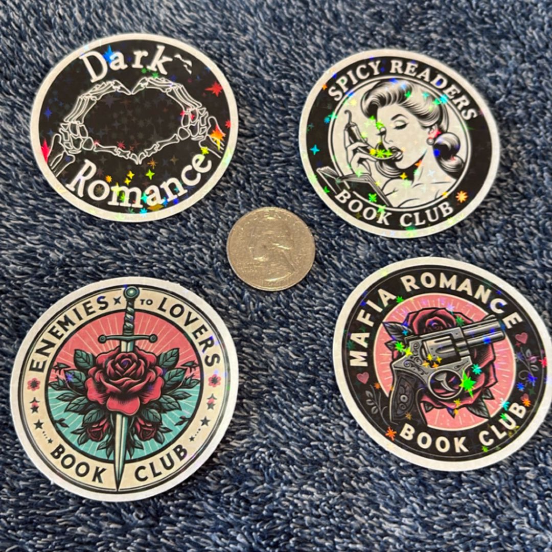 ‘Circle’ Bookish Stickers