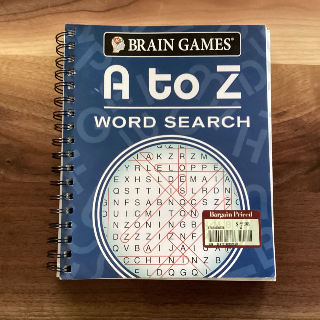 Brain Games a to Z Word Search
