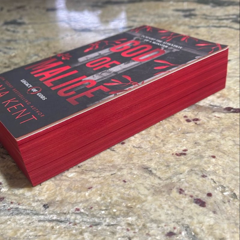God Of Malice- OOP Sprayed Edges by Rina Kent, Paperback | Pangobooks