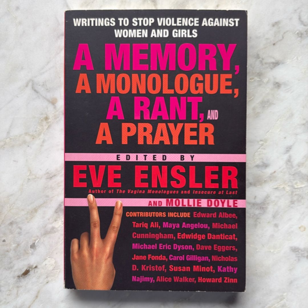 A Memory, a Monologue, a Rant, and a Prayer