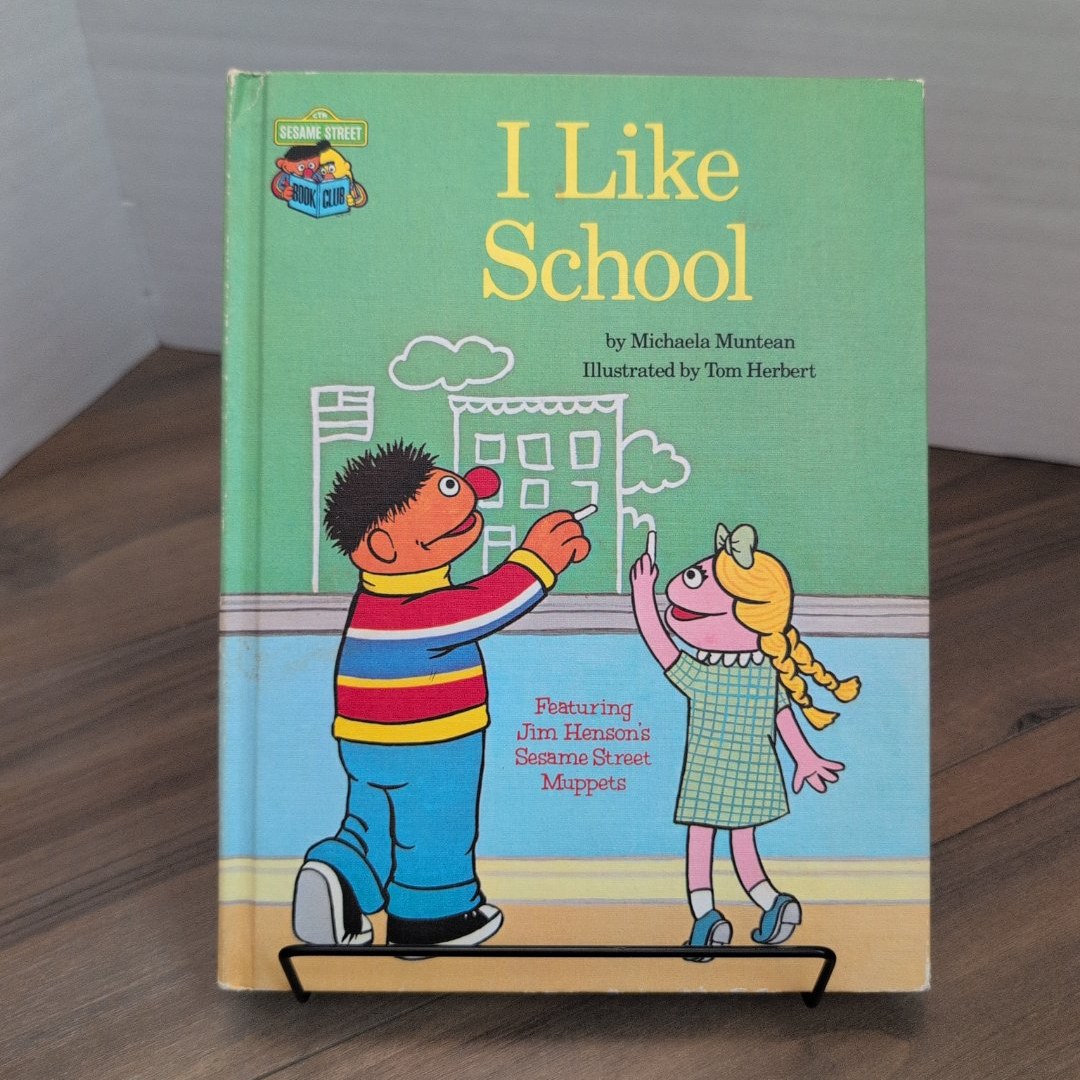 Sesame Street Book Club- I Like School
